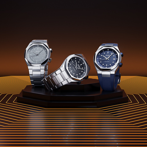 >>MIDO<< MULTIFORT 8 TWO CROWNS