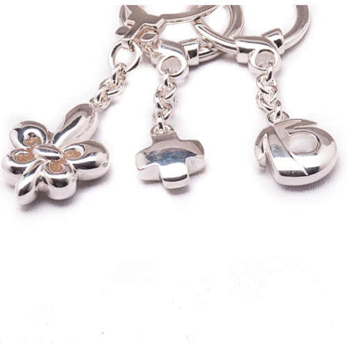  Schl&uuml;sselanh&auml;nger in 925&sol;Silber